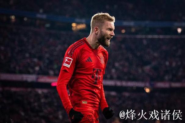 莱默尔本赛季德甲累积五黄停赛，无缘下一场比赛